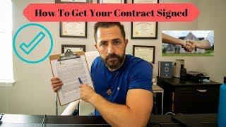 Public Adjuster Training: How To Get Your Contract Signed