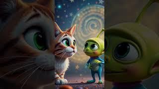 Cat Adventure in Space | A Cosmic Journey Begins!