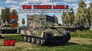 NEW! Jagdpanther gameplay: A decent German tank destroyer - War Thunder Mobile