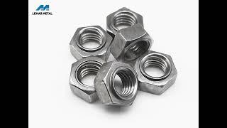 carbon steel hex weld nut