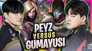 GUMAYUSI vs PEYZ! - T1 Gumayusi Plays Jhin ADC vs GEN Peyz Kai'sa! | Season 2024