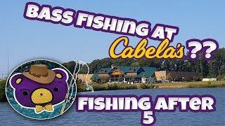 Huntsville Bass Fishing at Cabela's? Fall Fishing on a Whopper Plopper! (Alabama) - Fishing After 5