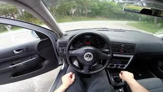 Volkswagen GOLF 2.3 V5 170 HP + Remus + Exhaust Valve (Bypass) POV Ride