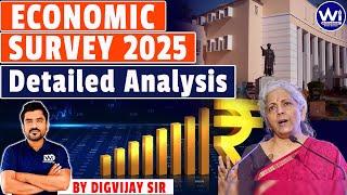 Complete Analysis of Economic Survey 2025 | Best Explanation By KDS Sir #economicsurvey2025