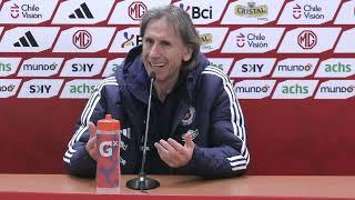 CHILE 1 BRASIL 2 | RICARDO GARECA CONFERENCIA POST PARTIDO