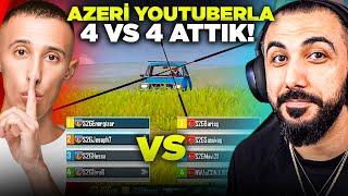 TÜRKİYE VS AZERBAYCAN!! ENERGİZER'İN EKİBİNE KARŞI EĞLENCELİ 4 VS 4 ATTIK! | PUBG MOBILE