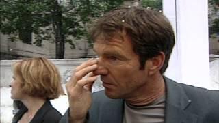 The Day After Tomorrow: Dennis Quaid Red Carpet Interview | ScreenSlam