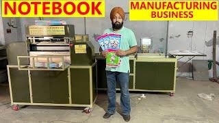 Notebook Making Machine in Tamil Nadu | M: 09814312452 | Notebook Making Business | M: 06239268216