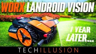 STILL A GOOD CHOICE in 2024?! Long-term test WORX LANDROID VISION Robotic lawnmower After 1 year