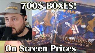 LOTR Collector Special Edition DOUBLE Opening -  MTG Lord of the Rings! 700$ Boxes!