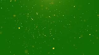 Gold Dust Particles Green Screen Video Effects / Satish Designgraphy