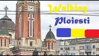 Walking Ploiesti (Ro)- Binatural City sound 4K (Windy day) #Ploiesti