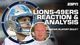 Are Lions NO LONGER the best team in the NFC?  + NFL Playoffs need an OVERHAUL⁉ | Get Up