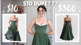 I Duped a $300 Dress With $10 Curtains
