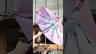 One-touch convenience,all-weather protection.#umbrella #gifts #family #travel