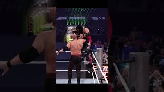 Kane's Chokeslam But it gets more dangerous #wwe #wwe2k25 #wrestling #shorts