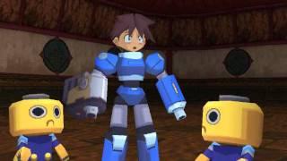 Megaman Legends 2 - Megaman sees Tron naked