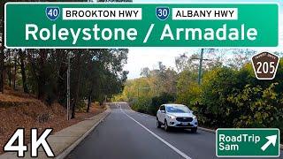 Driving in the Perth Hills - Armadale & Roleystone, Western Australia - Ambient Audio