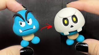 Making Bone Goomba with Removable Skull from Super Mario Bros. Wonder | Polymer Clay