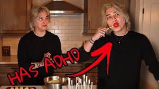 How to Make Cake Pops w ADHD - Valentines Day Dining w Danny