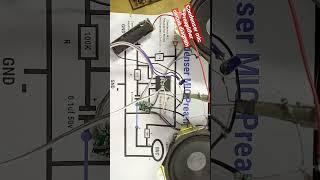 condenser mic Preamplifier with circuit diagram #shortvideo #shorts #short #electronic