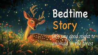 Children's Bedtime Story:  it's time to put the woodland creatures to bed, Would you like to help?