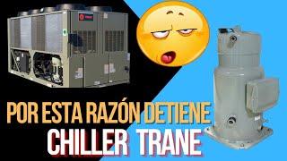 POR ESTA PIEZA SE DETIENE CHILLER TRANE #chillers #hvac #hvacservice