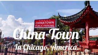 Vlog"China Town" In Chicago, America. Must watch this video. #chinatown #chicago #america