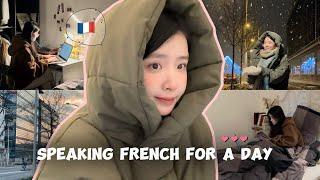 [du học pháp]  một ngày nói tiếng pháp | speaking french for a day | bạch lưu dương