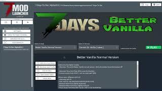 How to Add Compopack to Better Vanilla Mod for 7 Days 2 Die