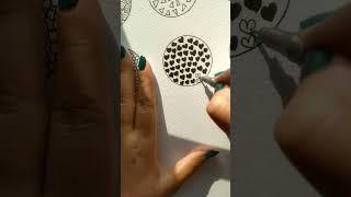 Zen Art 5 ️ #trending #art #youtubeshorts #shorts #viralvideo #zentangle