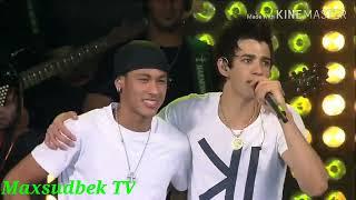 Gusttavo Lima con Neymar  Balada