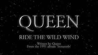 Queen - Ride The Wild Wind (Official Lyric Video)