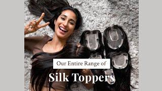 Silk Hair Toppers Collection by 1 Hair Stop | Most Natural Looking Topper | Human Hair Toppers India