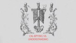 Anatomy With Purpose: A 3D Artist's Guide To What's Important. 06, Copying vs  Understanding