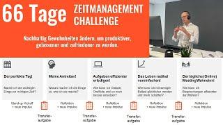 66 Tage Zeitmanagement Challenge - Nachhaltig Gewohnheiten ändern, produktiver & zufriedener werden