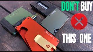 BEST Hard Case EDC Wallet! Aviator vs. Ridge vs. Akeeni Xsto vs. Fantom -(AVOID this ONE)