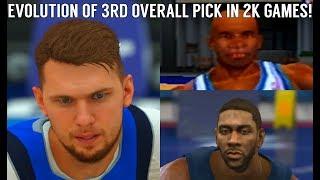 The Evolution of the Third Overall Draft Pick in 2K Games! (NBA 2K - NBA 2K19)
