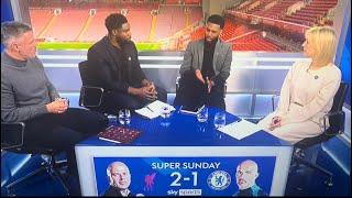 LIVERPOOL 2-1 CHELSEA/ENZO MARESCA CLAIM CHELSEA WERE BETTER SIDE,CARRAGHER & DANIEL STURRIDGE REACT