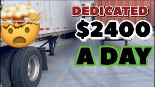 NEW AUTHORITY FINDING A DEDICATED LANE $2400 A DAY/BROKERS KNOW HOW TO SELL IT/DRYVAN TRUCKER