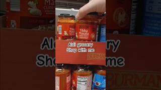 Aldi grocery shop with me #shorts #aldi #groceryshopping #grocery #grocerybudget #shortsvideo