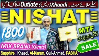 Huge Salekhaadi Luxury stiched | Nishat | Embroidered MTF| Alkarm | Gulljee |washware jents boxes