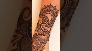 Simple back hand mehndi design | Easy Arabic mehndi | full hand bridal mehndi #arabicmehndidesign