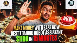 BEST TRADING ROBOT: $1100 IN 10 MINUTES | TUTORIAL BINARY OPTIONS TRADING ROBOT