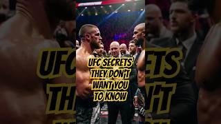 UFC Secrets They Don’t Want You to Know  #UFC #MMA #Secrets