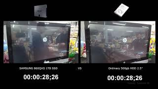 Win10 boot speed test SSD vs HDD - Samsung 860 QVO 1TB