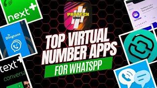 Best Free Virtual Number Apps For WhatsApp | Textnow | Textplus | Talkatone