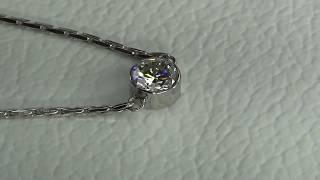 Diamond Solitaire Necklace