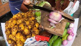 Bangladeshi  Famous Chana Chaat recipe Yummy Sweet Curd Tasty Jhal Muri ! Bangladeshi Street Food