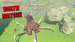 Guardian vs Stone Talus DEATH MATCH! | Zelda: Breath of the Wild